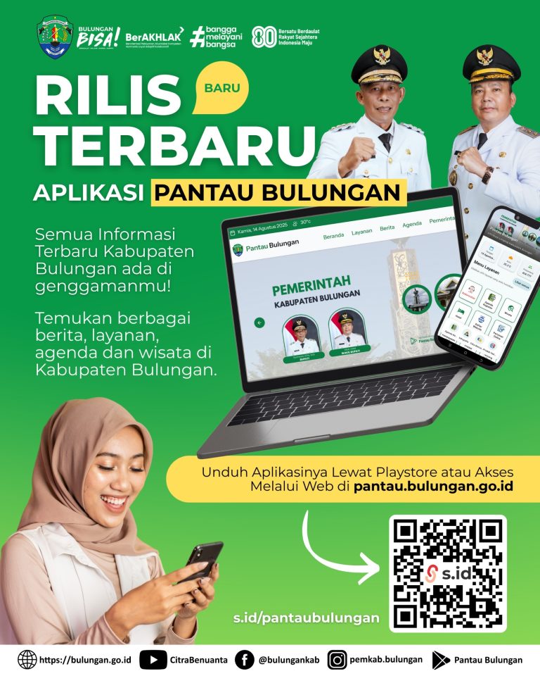 Rilis Terbaru Aplikasi PANTAU Bulungan