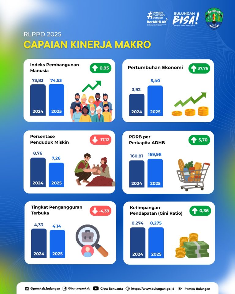 Capaian Kinerja Makro (Ringkasan LPPD 2025)