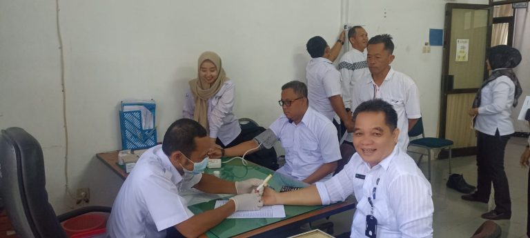 Puskesmas Tanjung Selor Laksanakan Pemeriksaan Kesehatan Gratis bagi Pegawai DKIP